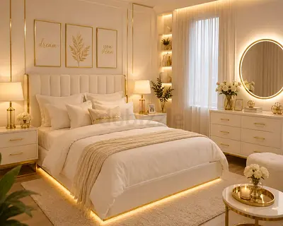 Elegant beautiful 180*200 king size Bed