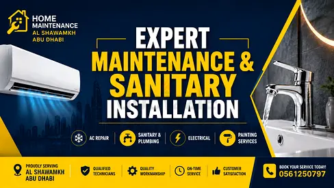 EXPERT MAINTENANCE & SANITARY INSTALLATION AL SHAWAMKH