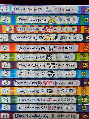 Diary of a Wimpy Kid book collection by Jeff Kinney (Books 1 - 13)