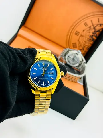 Rolex premium quartz mens watch