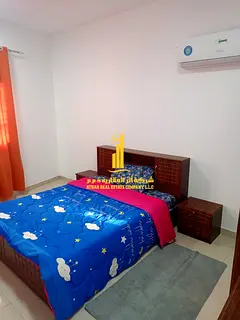 Luxury second-occupancy apartment ✨ One bedroom, living room, and balcony for monthly rent in Ajma