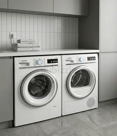 Siemens iQ700 9kg Washer & 9kg Dryer Separate Set – Smart WiFi Technology