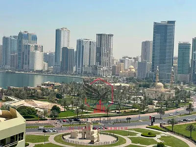 no security deposit Luxury sea-view 2BHK apartment with balcony A/C easy payment plan prime location with easy Dubai access