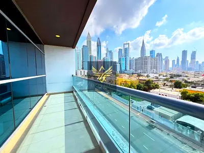 BURJ KHALIFA VIEW | FREE 2 MONTH | 2 BHK | Balcony GYM & Pool Access