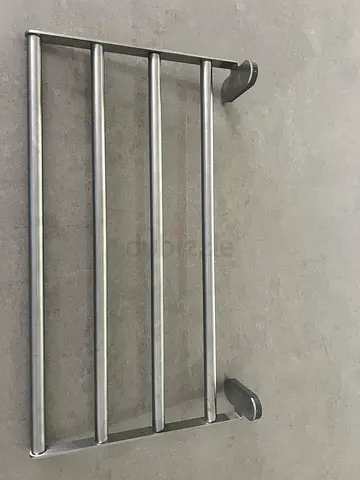Wall-mounted stainless steel towel rack, 4-bar