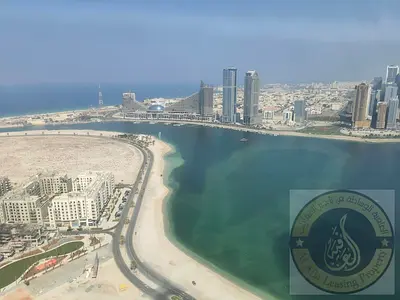 26K,28K,30K 1 MONTH FREE STUDIOS APARTMENT ONLY FOR FAMILY WITH FULL FACILITIES BEHIND EXPO CENTER ON MAMZAR CORNICHE ROAD ON RTA BUS STOP AL KHAN ARE