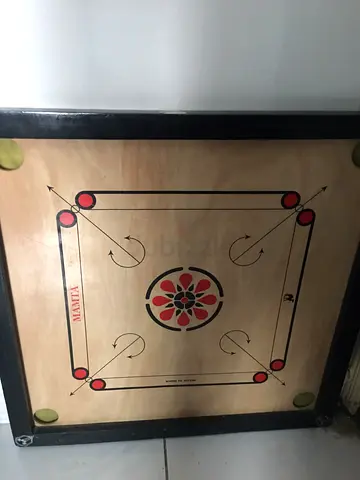Used Carrom Board - Standard Wooden Board in Good Condition