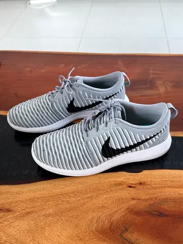 Light Grey Nike Running Shoes - Gently Used