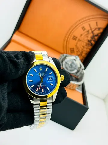 Rolex premium quartz mens watch