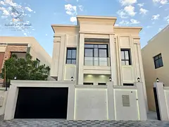 Luxury villa in Al Zahiyah Ajman available for annual rent Features 6 master bedrooms a laundry room