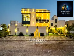 Two-story villa with a private pool and rooftop terrace, including electricity, water, and air condi