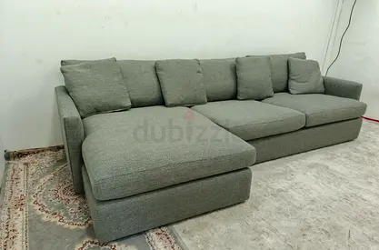 Crate and Barrel Lounge Deep model lshape sofa