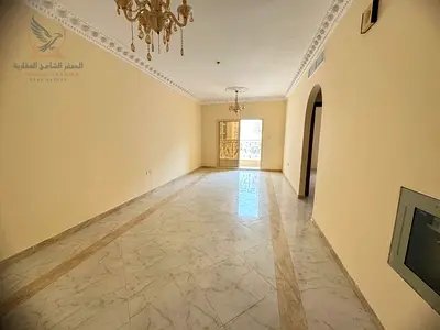 للإيجار السنوي غرفة وصالة مع جيم في الحميدية عجمان  برج جديد بالقرب من اتصالات والمحكمة فرصة مميزة للسكن