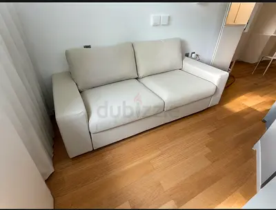 IKEA vimle Two Seater Sofa Bed Beige