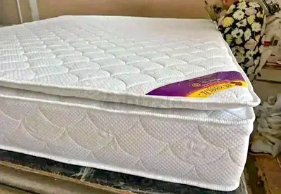 Top pillow mattress 180x200cm King size.  24/7 times delivery available