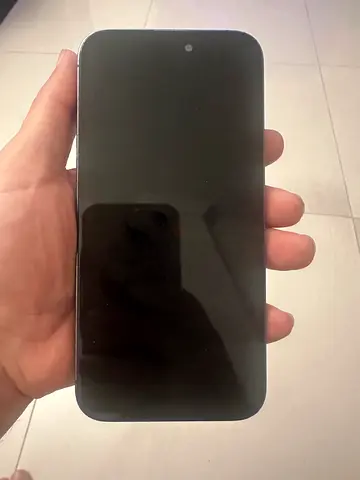 iPhone 14 ProMax GCC Dark Blue) - back glass broke, Good Working