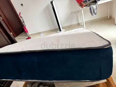 Single mattress with upholstered base - good condition