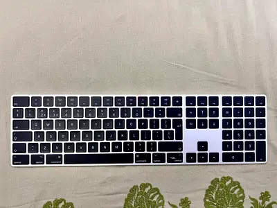 Apple Magic Keyboard 2 Black A1843 With Numeric Wireless Bluetooth Rechargeable COD Available
