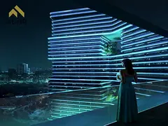 Skyline View Studio | Binghatti Skyterraces | Balcony Access