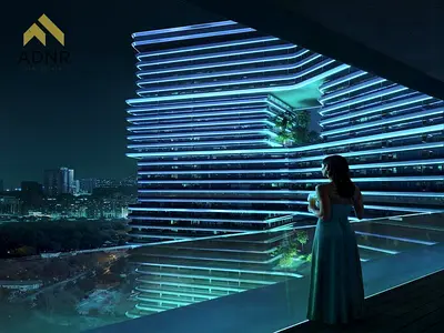 Skyline View Studio | Binghatti Skyterraces | Balcony Access