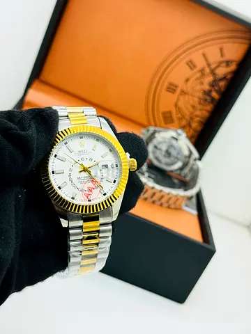Rolex premium quartz mens watch