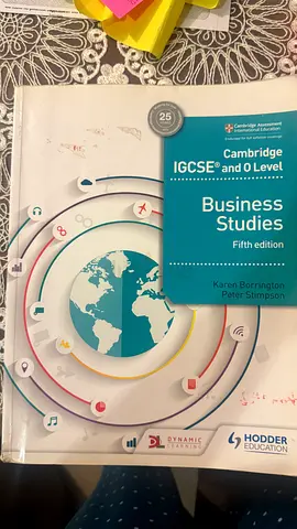 Cambridge IGCSE & O Level Business Studies (Fifth Edition) textbook