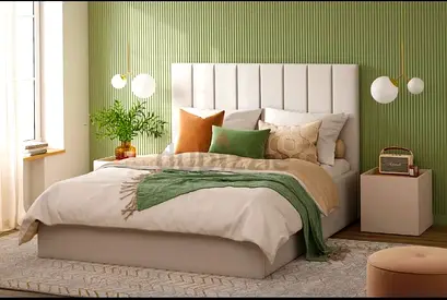 Brand New queen size family storage bed with madical mattress