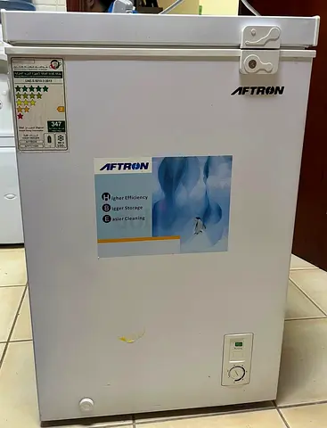 Aftron Chest Freezer - Compact Single Door (Excellent Working Condition)