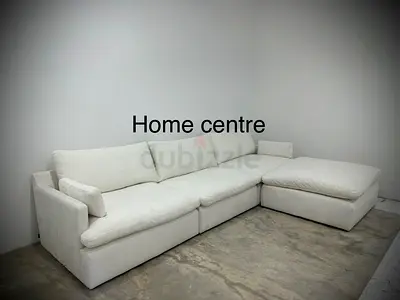 Selling home centre white cloud sofa