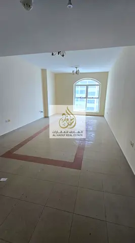 Annual rent in Ajman, Al Rashidiya 3 area, next to Al Day Today building. Suitable for families. Tw