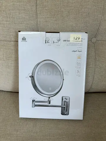 Wall-mounted LED Makeup Mirror (New in Box)