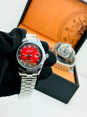 Rolex premium quartz mens watch