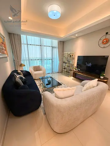 Furnished Apartment for Monthly Rent – Gulf Tower, Khalifa Street, Ajman • Fully equipped with all essential home appliances • Fully equippe