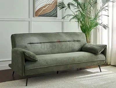 Modern Green Sofa Bed – Excellent Condition
