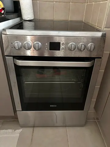 Used stainless steel built-in electric oven - used but in working condition