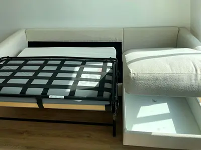 Ikea vimle L shape sofa Bed Beige Excellent condition