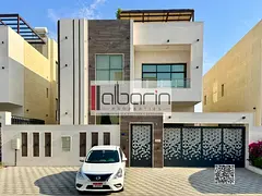 For monthly rent in the Al Yasmeen area of ​​Ajman: a furnished villa featuring 5 master bedroom