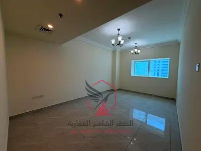 ارخص غرفتين وصالة للايجار السنوي في الشارقة في المجاز 2 باركن مجاني سهل المخرج الى دبي