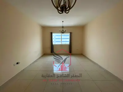 One-bedroom apartment with a living room and balcony, excellent finishes, flexible payment options, located in Al Qasimia station close to all service