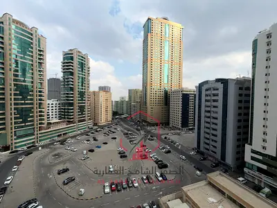 Three-bedroom apartment in Al Majaz 2 with free AC, maid’s room, and master room. Prime, vibrant location near all services and close to Dubai exit.