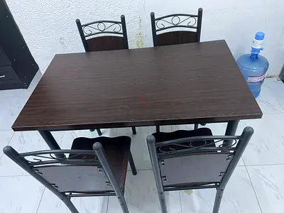 Table and 4 chairs