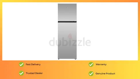 TCL Refrigerator Double Door Brand New Fridge 480L Dark Silver With 1 Year Warranty