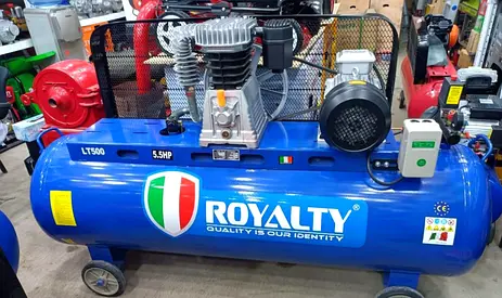Royalty 5.5HP Air Compressor LT500 - Italy Tank,