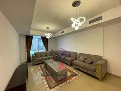 2BRs + hall, balcony & curtains | Sea view | Free parking, gym & pool | Prime location near all serv