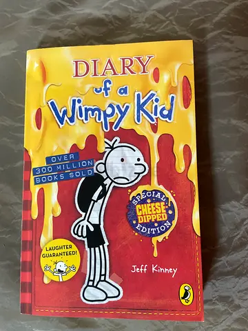Diary of a Wimpy Kid (Cheese Touch Edition) - Paperback Limited Edition