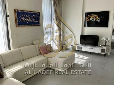 Fully Furnished 2 Bedroom Apartment for Rent in Aljada Boulevard 3 Sharjah Prime Location Modern Design Equipped Kitchen Free Parking Gym Pool Contrac