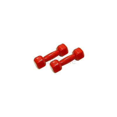 Hex Vinyl Dipping Dumbbell Db2121 Red 7Kg*2 - Brand New