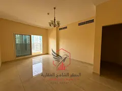 2BR apartment in Al Majaz 2. Balcony with open view, free parking, central AC & gas, 2 baths, family