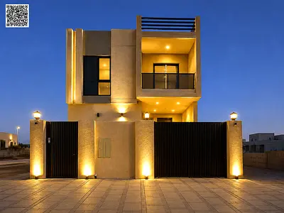 فرصة العمر لامتلاك فيلا أحلامك > شاملة رسوم التسجيل والتمليك ، استمتع بالفخامة والراحة في فيلا مودرن راقية بموقع استراتيجي