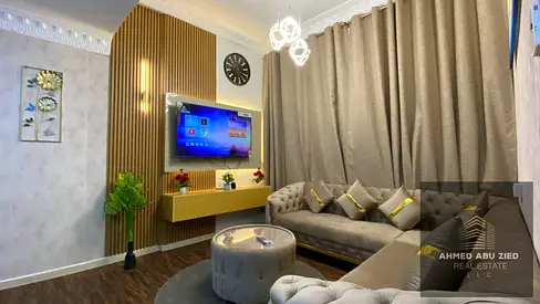 Furnished one-bedroom apartment for monthly rent in Garden City, Al-Hamidiyah, opposite the courthouse, next to Nesto supermarket. Utilities included.